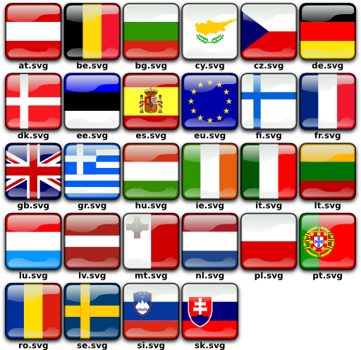 أعلام الدول الأوروبية وأسماؤها بالصور وباللغة العربية European Countries Flags And Names In Arabic Youtube