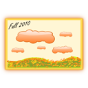 download Fall Landscape clipart image with 0 hue color