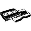 download Architetto Cassette Video clipart image with 90 hue color