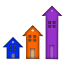 download Home Rates clipart image with 180 hue color