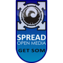download Get Som Spread Open Media clipart image with 0 hue color