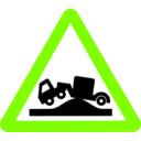 download Roadsign Grounded clipart image with 90 hue color