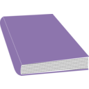 download Closed Book 01 clipart image with 90 hue color