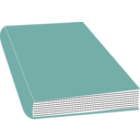 download Closed Book 01 clipart image with 0 hue color
