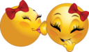 Girl Talk Smiley Emoticon