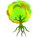 download Simple Tree 3 clipart image with 45 hue color