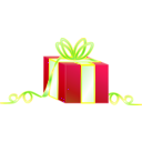 download Gift clipart image with 45 hue color