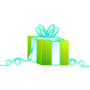 download Gift clipart image with 135 hue color
