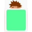 download Sleeping Boy clipart image with 0 hue color
