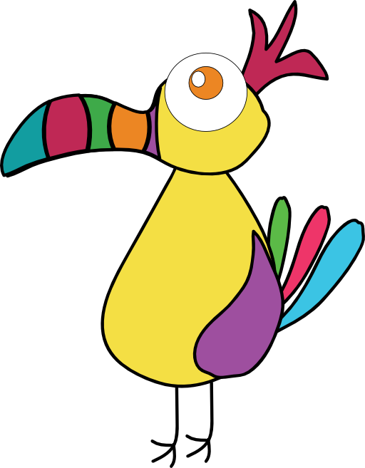 Clown Bird