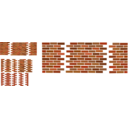 download Brick Walls clipart image with 0 hue color