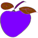 download Manzana clipart image with 270 hue color