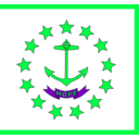 download Usa Rhode Island clipart image with 90 hue color