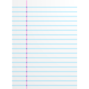 download Lined Paper Icon clipart image with 315 hue color