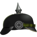download Pickelhaube clipart image with 45 hue color