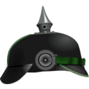 download Pickelhaube clipart image with 90 hue color