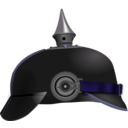 download Pickelhaube clipart image with 225 hue color