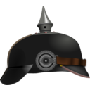 download Pickelhaube clipart image with 0 hue color