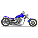 download Chopper clipart image with 225 hue color