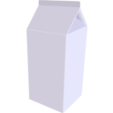 download Milkbox clipart image with 180 hue color