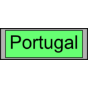 download Digital Display With Portugal Text clipart image with 45 hue color