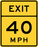 Exit Speed 40