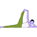 download Anantasana clipart image with 225 hue color