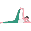 download Anantasana clipart image with 315 hue color