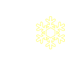 download Snowflake Simply clipart image with 180 hue color