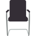 download Desk Chair Black clipart image with 90 hue color