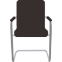 download Desk Chair Black clipart image with 180 hue color