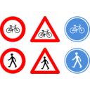 download Traffic Signs clipart image with 0 hue color