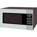 download Microwave Oven clipart image with 135 hue color