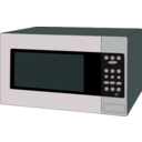 download Microwave Oven clipart image with 315 hue color