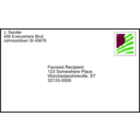 download Addressed Envelope With Stamp 01 clipart image with 90 hue color