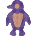 download Toy Penguin clipart image with 45 hue color