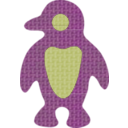 download Toy Penguin clipart image with 90 hue color