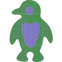 download Toy Penguin clipart image with 270 hue color
