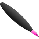 download Simple Pen clipart image with 270 hue color
