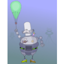 download Roboter clipart image with 45 hue color