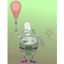 download Roboter clipart image with 270 hue color
