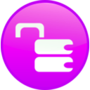 download Unsecure Lock clipart image with 270 hue color