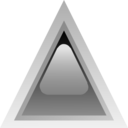 Led Triangular Black
