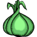download Onion clipart image with 90 hue color