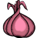 download Onion clipart image with 315 hue color