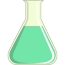 download Erlenmeyer clipart image with 225 hue color