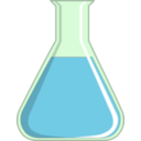 download Erlenmeyer clipart image with 270 hue color