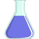 download Erlenmeyer clipart image with 315 hue color