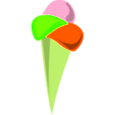 download Eis Eiswaffel Ice clipart image with 45 hue color