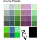 download Color Palette clipart image with 90 hue color